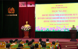 Công an Hà Nội sẵn sàng bảo đảm an ninh dịp 2/9
