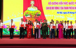127 học viên hoàn thành bồi dưỡng kiến thức quốc phòng, an ninh