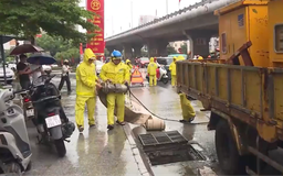 Chủ động ứng trực, xử lý các điểm ngập phát sinh