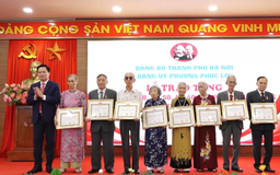 Hà Nội tri ân các đảng viên lão thành