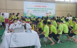 Khám miễn phí và cập nhật hồ sơ sức khỏe điện tử cho học sinh