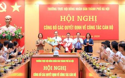 Bổ nhiệm hai Phó Chánh Văn phòng đoàn ĐBQH và HĐND thành phố Hà Nội