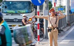 CSGT Hà Nội tăng cường kiểm soát giao thông trong kỳ nghỉ lễ