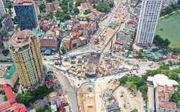 Đường Vành đai 1 đoạn Hoàng Cầu - Voi Phục sẵn sàng thông xe dịp 2/9