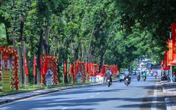 Hà Nội rực rỡ cờ hoa dịp Tết Độc lập