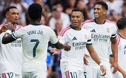 Real Madrid tạm chiếm ngôi đầu La Liga