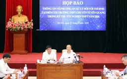 Thi lại tất cả các môn tại điểm thi chuyên Tuyên Quang