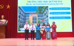 Phường Bạch Mai công bố quyết định thành lập 10 cơ sở giáo dục