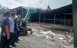 Phường Thanh Liệt xử lý dứt điểm công trình vi phạm trên đất nông nghiệp, đất công