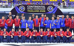 Futsal Việt Nam giành Á quân giải châu lục sau hành trình bất bại