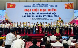Họ Trần Hà Nội phát huy truyền thống hiếu học, nhân ái