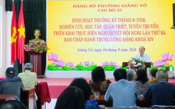 Giữ vững trận địa tư tưởng từ cơ sở