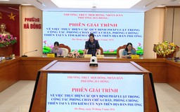 Phường Hà Đông chủ động, sẵn sàng PCCC, phòng chống thiên tai