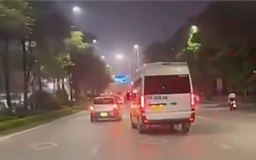 Xác minh video hai ô tô rượt đuổi nhau trên đường Giải Phóng