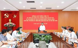 Thường trực Ban Bí thư làm việc với Đảng ủy Viện Hàn lâm Khoa học xã hội Việt Nam