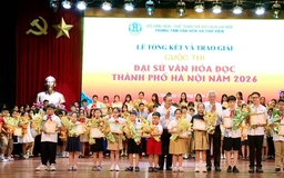 Tôn vinh 130 Đại sứ văn hóa đọc Thủ đô năm 2026