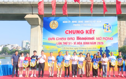 Giải chạy báo Hànộimới phường Ô Chợ Dừa 2026