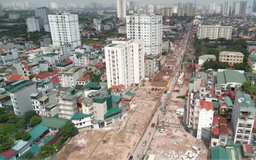 Dự án mở rộng đường Lĩnh Nam tăng tốc giải phóng mặt bằng