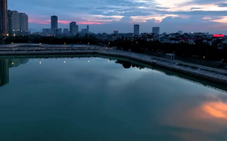 Hoàng hôn trên hồ Đồng Bông 2