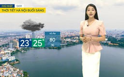 Dự báo thời tiết sáng | 13/09/2026