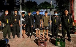 Ngăn chặn nhóm thanh niên mang hung khí đi đánh nhau