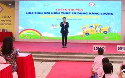 Trang bị kiến thức sử dụng năng lượng tiết kiệm cho học sinh