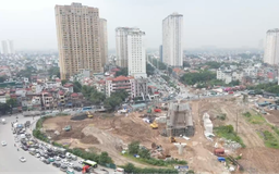 Nút giao Phạm Tu - đường 70 thi công 'nước rút'