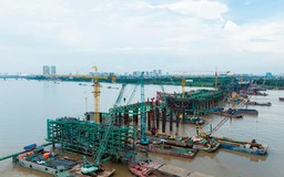 Tập trung nguồn lực, tăng tốc thi công các cầu vượt sông Hồng