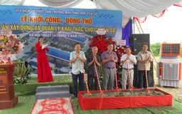 Khởi công xây dựng chợ cá Yên Sở để di dời chợ tạm