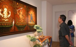 Triển lãm sơn mài truyền thống 'Ngọc Sáng trong son'