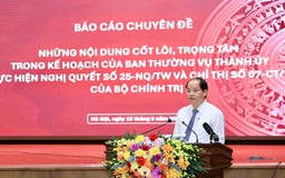 Hà Nội triển khai các chương trình hành động thực hiện Nghị quyết Trung ương 3