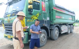 Tăng cường tuần tra xử lý phương tiện vi phạm tải trọng