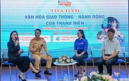 Thanh niên Thủ đô với văn hoá giao thông an toàn, văn minh