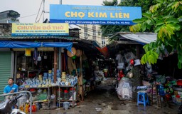 Chợ Kim Liên hơn 30 năm tuổi tạm dừng hoạt động
