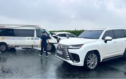 Làm rõ vụ Lexus dừng đột ngột trên cao tốc