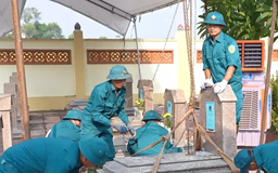 Lấy ADN liệt sĩ khoa học - Phục vụ đối sánh chính xác, hiệu quả