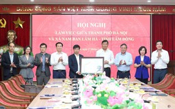 Hà Nội - Lâm Đồng tăng kết nối, mở rộng hợp tác