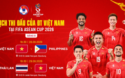 Đội tuyển Việt Nam công bố danh sách dự FIFA ASEAN Cup 2026
