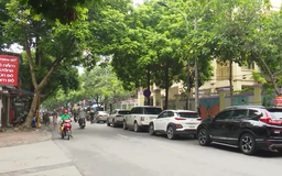 Bãi xe bủa vây trường học ở Văn Quán - Hà Đông