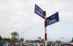 Điều chỉnh tổ chức giao thông tại nút giao Tố Hữu - Trung Thư