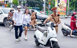 Xử phạt 1.780 học sinh vi phạm giao thông trong 2 tuần