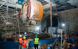 Metro Nhổn - ga Hà Nội tăng tốc thi công đoạn ngầm