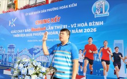 Phường Hoàn Kiếm lan tỏa tinh thần Giải chạy Báo Hà Nội Mới - Vì hòa bình