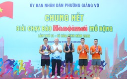 Chung kết Giải chạy Báo Hà Nội Mới - Vì hòa bình phường Giảng Võ