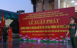 400 đại biểu về nguồn tri ân Chủ tịch Hồ Chí Minh
