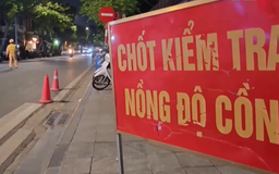 Gần 2.500 trường hợp vi phạm nồng độ cồn trong ngày 1/9