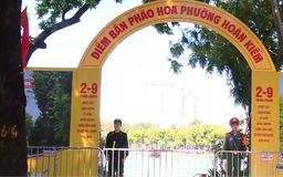 5 trận địa pháo hoa mừng Quốc khánh đã sẵn sàng