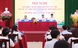 Bí thư Thành ủy tiếp xúc cử tri trước Kỳ họp thứ 2, Quốc hội khóa XVI