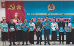 Thành lập 13 Công đoàn cơ sở với hơn 1.100 đoàn viên