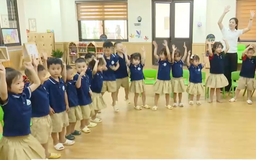 Ngôi trường mới trên khu tái định cư